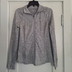 Herringbone Zip Up Jacket